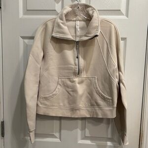 Lululemon Scuba Funnel Neck Half Zip size M/L